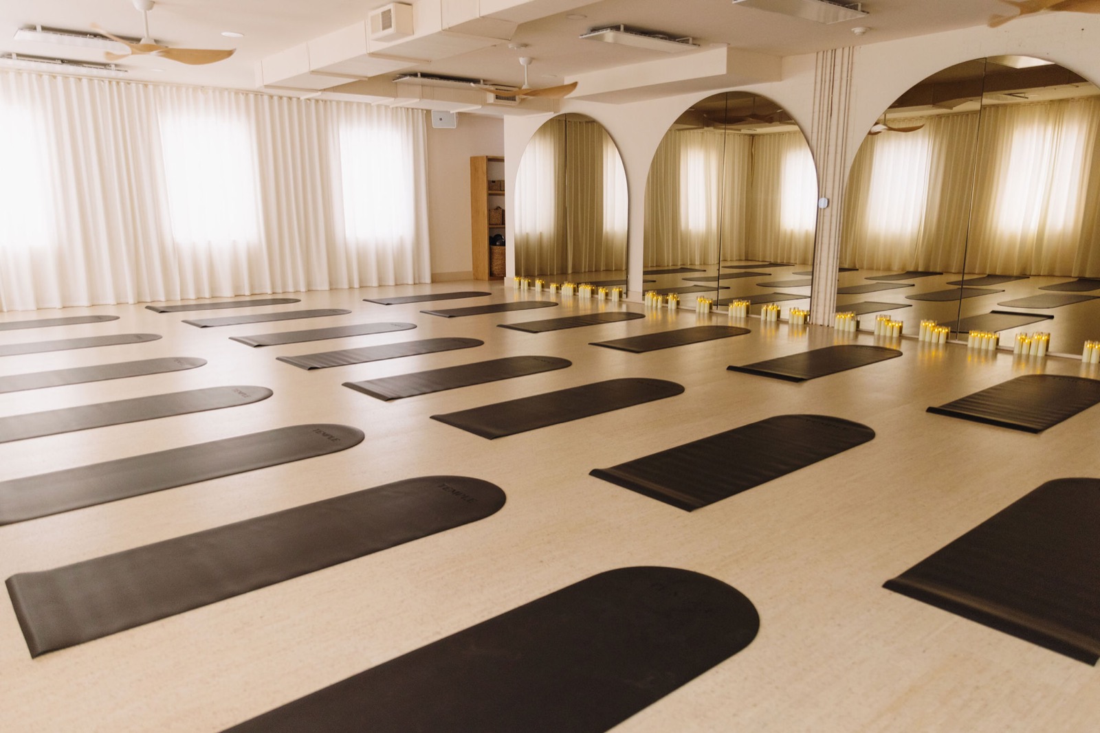 Temple heated mat room